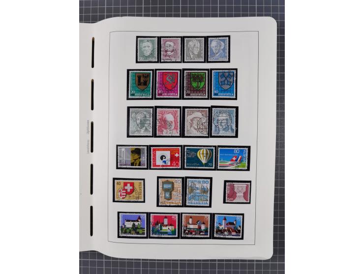 1850/2011, vorwiegend gestempelte Sammlung mit einigen Briefen, dabei Block 1 auf R-Brief, &nbsp;Block 2 mit Ersttagsstempel,