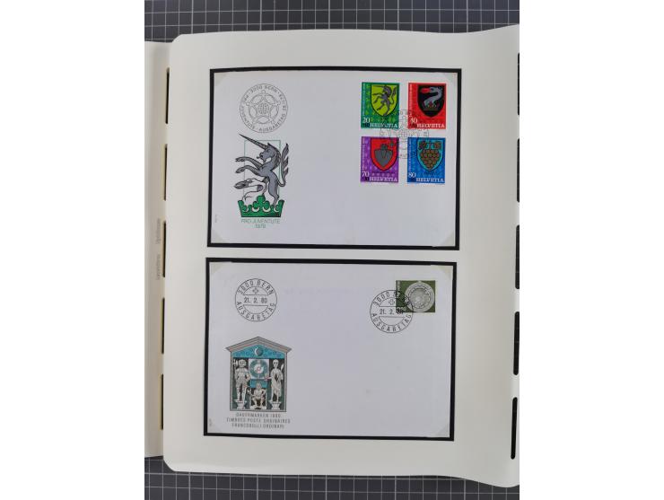 1850/2011, vorwiegend gestempelte Sammlung mit einigen Briefen, dabei Block 1 auf R-Brief, &nbsp;Block 2 mit Ersttagsstempel,