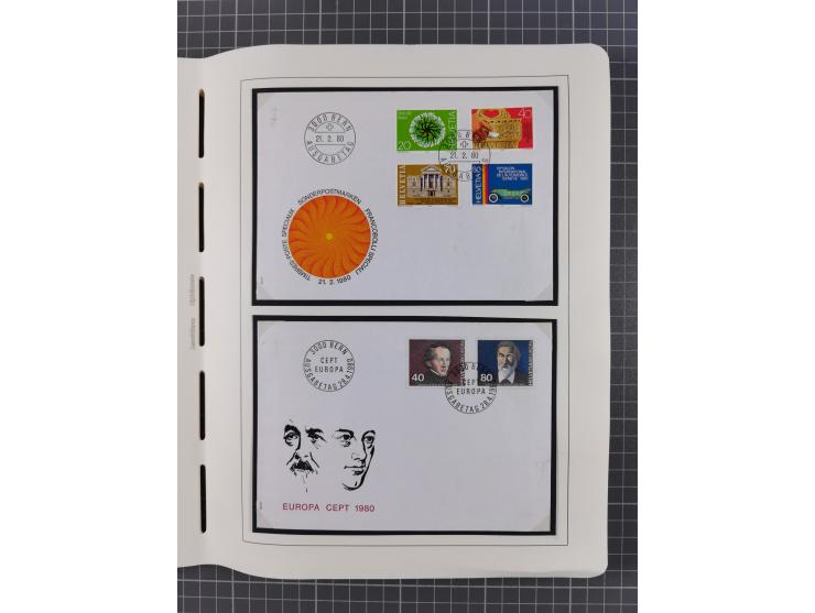 1850/2011, vorwiegend gestempelte Sammlung mit einigen Briefen, dabei Block 1 auf R-Brief, &nbsp;Block 2 mit Ersttagsstempel,