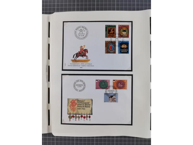 1850/2011, vorwiegend gestempelte Sammlung mit einigen Briefen, dabei Block 1 auf R-Brief, &nbsp;Block 2 mit Ersttagsstempel,