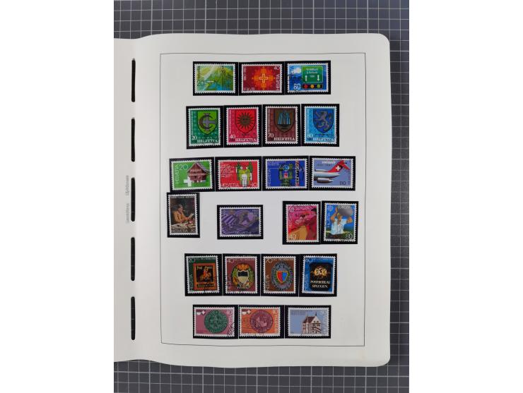 1850/2011, vorwiegend gestempelte Sammlung mit einigen Briefen, dabei Block 1 auf R-Brief, &nbsp;Block 2 mit Ersttagsstempel,