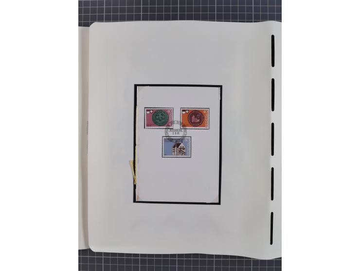 1850/2011, vorwiegend gestempelte Sammlung mit einigen Briefen, dabei Block 1 auf R-Brief, &nbsp;Block 2 mit Ersttagsstempel,