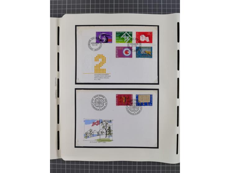 1850/2011, vorwiegend gestempelte Sammlung mit einigen Briefen, dabei Block 1 auf R-Brief, &nbsp;Block 2 mit Ersttagsstempel,