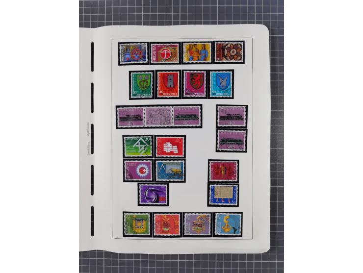 1850/2011, vorwiegend gestempelte Sammlung mit einigen Briefen, dabei Block 1 auf R-Brief, &nbsp;Block 2 mit Ersttagsstempel,