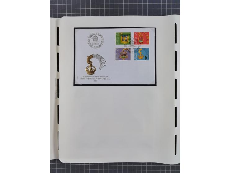 1850/2011, vorwiegend gestempelte Sammlung mit einigen Briefen, dabei Block 1 auf R-Brief, &nbsp;Block 2 mit Ersttagsstempel,