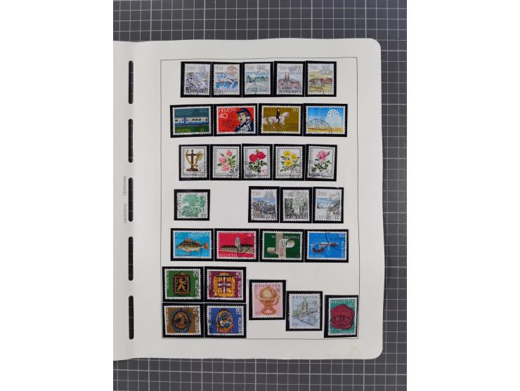 1850/2011, vorwiegend gestempelte Sammlung mit einigen Briefen, dabei Block 1 auf R-Brief, &nbsp;Block 2 mit Ersttagsstempel,