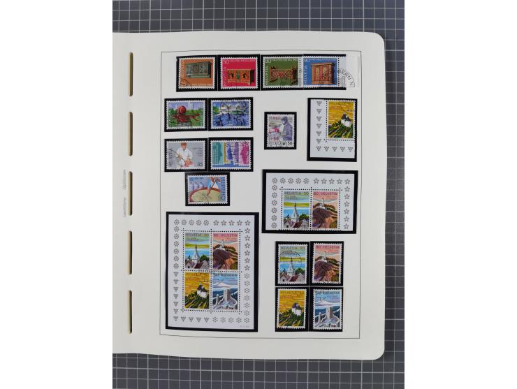 1850/2011, vorwiegend gestempelte Sammlung mit einigen Briefen, dabei Block 1 auf R-Brief, &nbsp;Block 2 mit Ersttagsstempel,