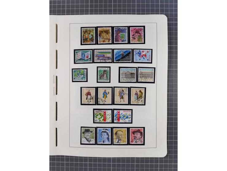 1850/2011, vorwiegend gestempelte Sammlung mit einigen Briefen, dabei Block 1 auf R-Brief, &nbsp;Block 2 mit Ersttagsstempel,