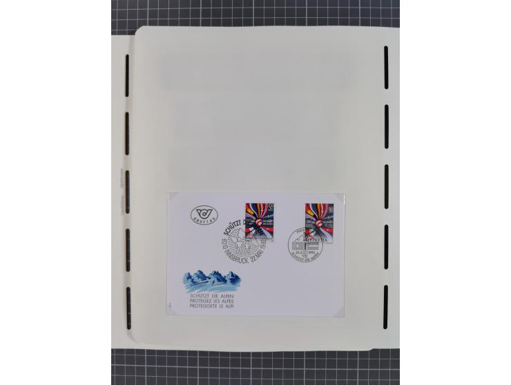 1850/2011, vorwiegend gestempelte Sammlung mit einigen Briefen, dabei Block 1 auf R-Brief, &nbsp;Block 2 mit Ersttagsstempel,