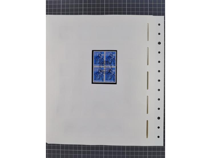 1850/2011, vorwiegend gestempelte Sammlung mit einigen Briefen, dabei Block 1 auf R-Brief, &nbsp;Block 2 mit Ersttagsstempel,