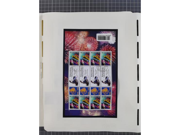 1850/2011, vorwiegend gestempelte Sammlung mit einigen Briefen, dabei Block 1 auf R-Brief, &nbsp;Block 2 mit Ersttagsstempel,