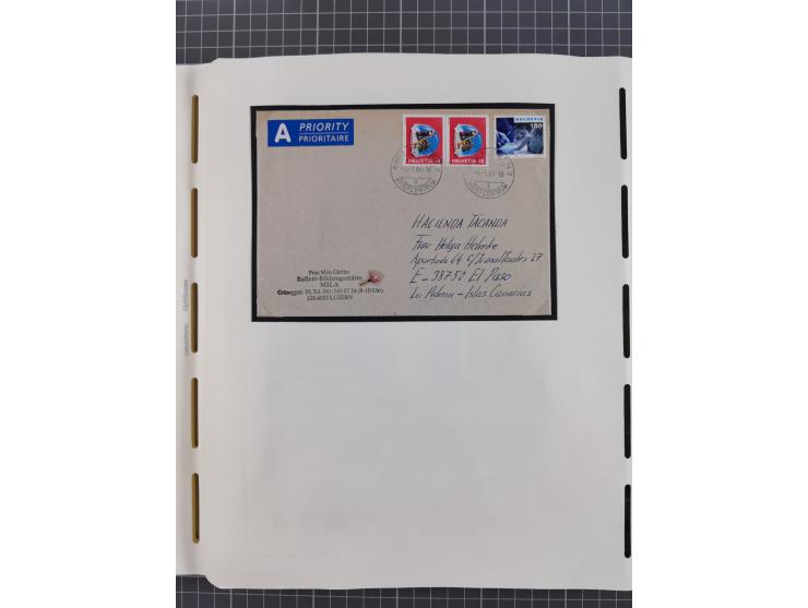 1850/2011, vorwiegend gestempelte Sammlung mit einigen Briefen, dabei Block 1 auf R-Brief, &nbsp;Block 2 mit Ersttagsstempel,