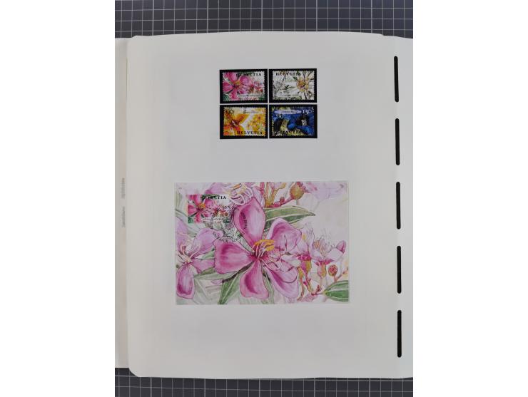 1850/2011, vorwiegend gestempelte Sammlung mit einigen Briefen, dabei Block 1 auf R-Brief, &nbsp;Block 2 mit Ersttagsstempel,