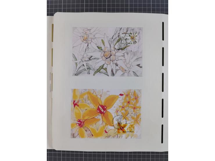 1850/2011, vorwiegend gestempelte Sammlung mit einigen Briefen, dabei Block 1 auf R-Brief, &nbsp;Block 2 mit Ersttagsstempel,