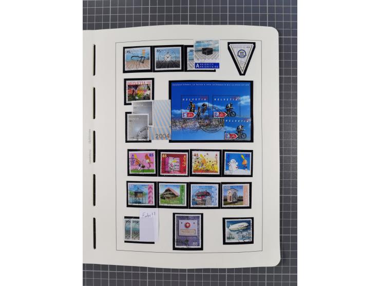 1850/2011, vorwiegend gestempelte Sammlung mit einigen Briefen, dabei Block 1 auf R-Brief, &nbsp;Block 2 mit Ersttagsstempel,