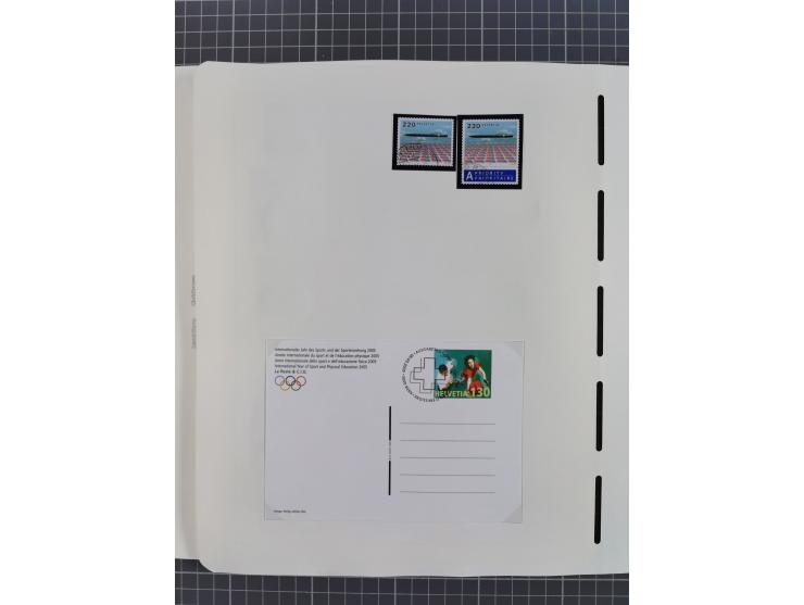 1850/2011, vorwiegend gestempelte Sammlung mit einigen Briefen, dabei Block 1 auf R-Brief, &nbsp;Block 2 mit Ersttagsstempel,