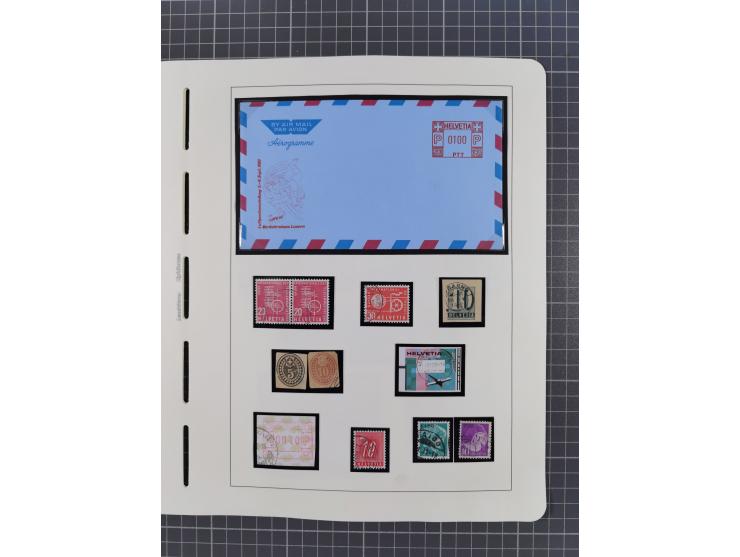 1850/2011, vorwiegend gestempelte Sammlung mit einigen Briefen, dabei Block 1 auf R-Brief, &nbsp;Block 2 mit Ersttagsstempel,