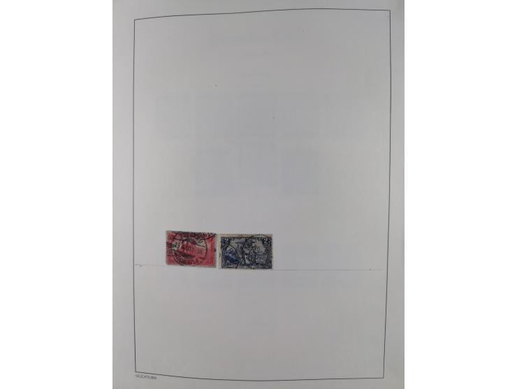 1872/1946, ungebrauchte/postfrische und gestempelte Sammlung ab Deutsches Reich mit besseren, ab 1933 viele postfrische Ausga