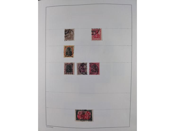 1872/1946, ungebrauchte/postfrische und gestempelte Sammlung ab Deutsches Reich mit besseren, ab 1933 viele postfrische Ausga