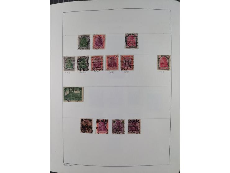 1872/1946, ungebrauchte/postfrische und gestempelte Sammlung ab Deutsches Reich mit besseren, ab 1933 viele postfrische Ausga