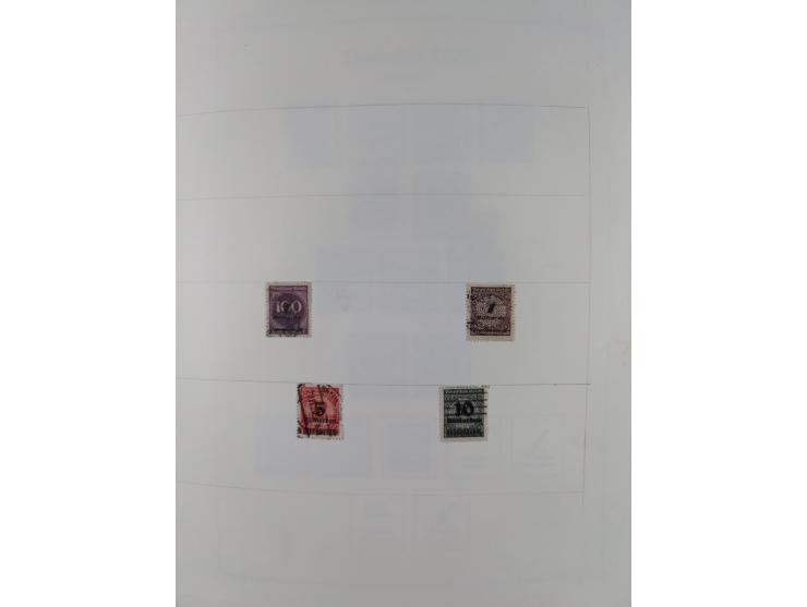 1872/1946, ungebrauchte/postfrische und gestempelte Sammlung ab Deutsches Reich mit besseren, ab 1933 viele postfrische Ausga