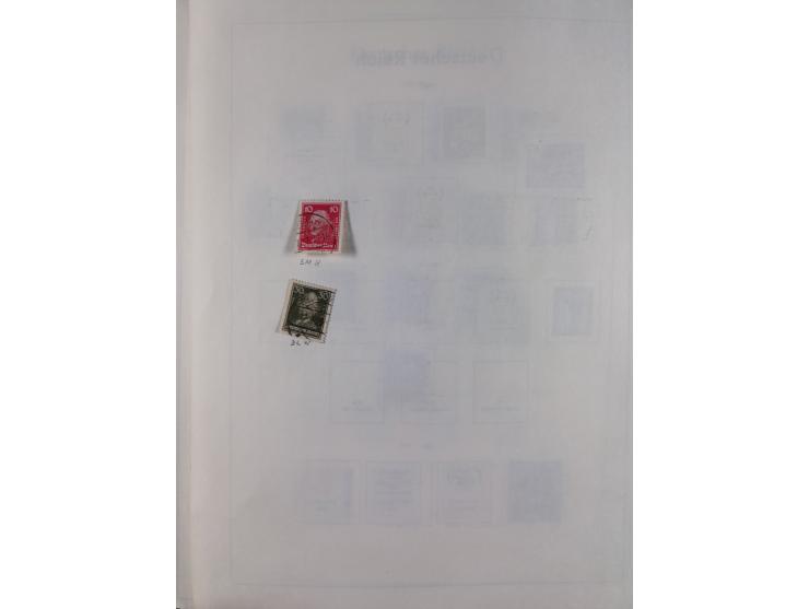 1872/1946, ungebrauchte/postfrische und gestempelte Sammlung ab Deutsches Reich mit besseren, ab 1933 viele postfrische Ausga