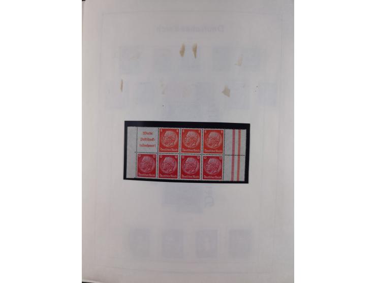 1872/1946, ungebrauchte/postfrische und gestempelte Sammlung ab Deutsches Reich mit besseren, ab 1933 viele postfrische Ausga