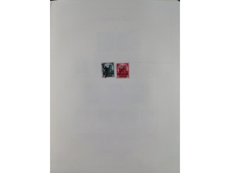 1872/1946, ungebrauchte/postfrische und gestempelte Sammlung ab Deutsches Reich mit besseren, ab 1933 viele postfrische Ausga