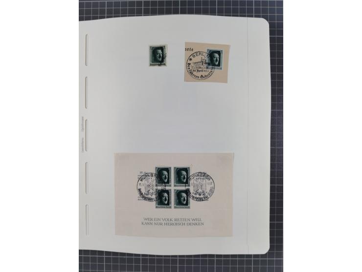 1872/1946, ungebrauchte/postfrische und gestempelte Sammlung ab Deutsches Reich mit besseren, ab 1933 viele postfrische Ausga