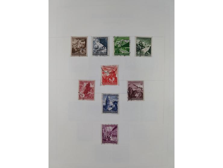 1872/1946, ungebrauchte/postfrische und gestempelte Sammlung ab Deutsches Reich mit besseren, ab 1933 viele postfrische Ausga