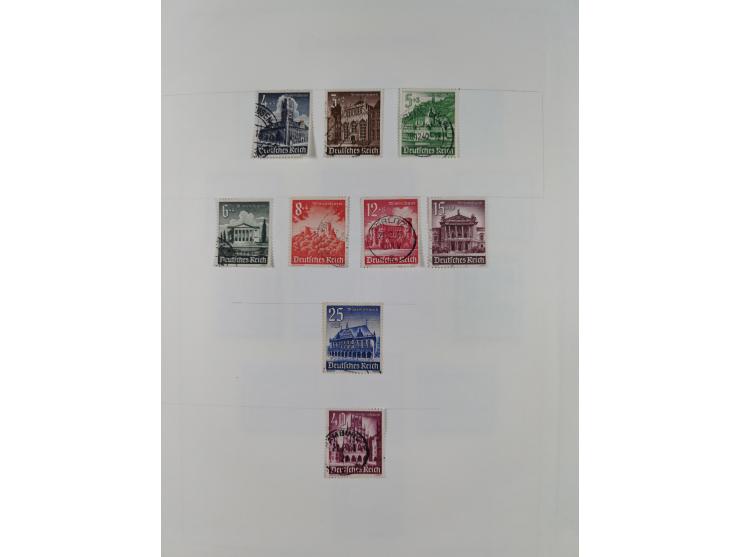 1872/1946, ungebrauchte/postfrische und gestempelte Sammlung ab Deutsches Reich mit besseren, ab 1933 viele postfrische Ausga