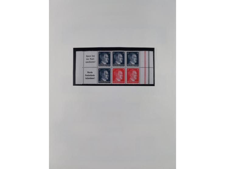 1872/1946, ungebrauchte/postfrische und gestempelte Sammlung ab Deutsches Reich mit besseren, ab 1933 viele postfrische Ausga