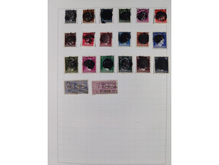 1872/1946, ungebrauchte/postfrische und gestempelte Sammlung ab Deutsches Reich mit besseren, ab 1933 viele postfrische Ausga