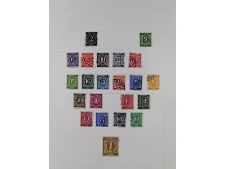 1872/1946, ungebrauchte/postfrische und gestempelte Sammlung ab Deutsches Reich mit besseren, ab 1933 viele postfrische Ausga