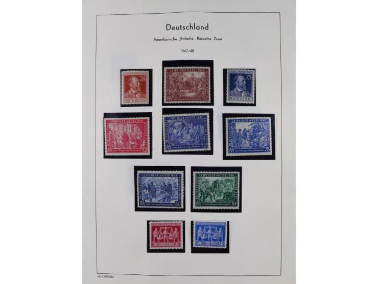 1872/1946, ungebrauchte/postfrische und gestempelte Sammlung ab Deutsches Reich mit besseren, ab 1933 viele postfrische Ausga