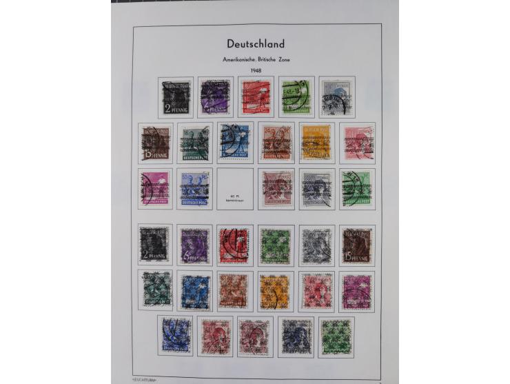 1872/1946, ungebrauchte/postfrische und gestempelte Sammlung ab Deutsches Reich mit besseren, ab 1933 viele postfrische Ausga