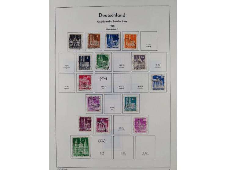 1872/1946, ungebrauchte/postfrische und gestempelte Sammlung ab Deutsches Reich mit besseren, ab 1933 viele postfrische Ausga