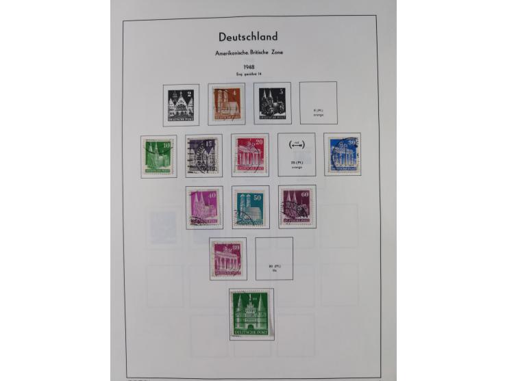 1872/1946, ungebrauchte/postfrische und gestempelte Sammlung ab Deutsches Reich mit besseren, ab 1933 viele postfrische Ausga