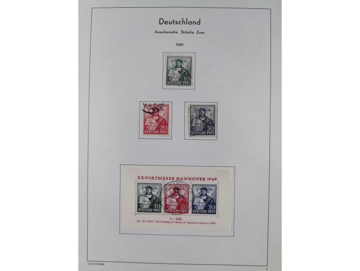 1872/1946, ungebrauchte/postfrische und gestempelte Sammlung ab Deutsches Reich mit besseren, ab 1933 viele postfrische Ausga