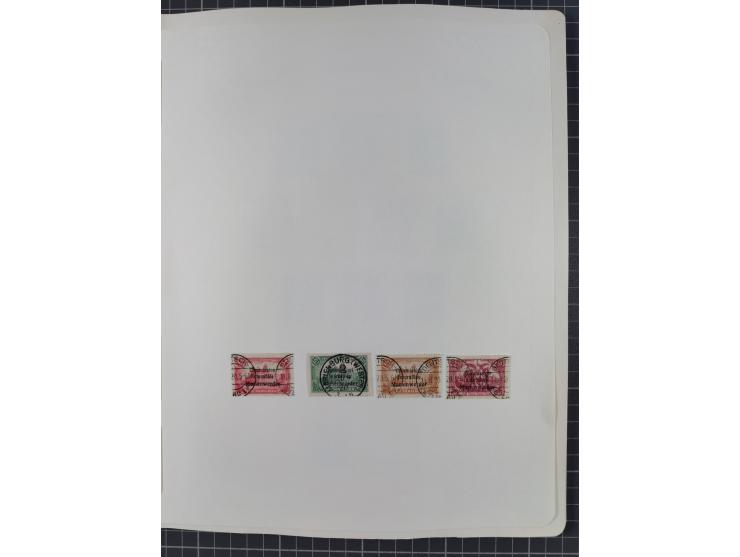 1872/1946, ungebrauchte/postfrische und gestempelte Sammlung ab Deutsches Reich mit besseren, ab 1933 viele postfrische Ausga