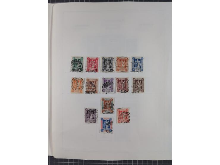 1872/1946, ungebrauchte/postfrische und gestempelte Sammlung ab Deutsches Reich mit besseren, ab 1933 viele postfrische Ausga