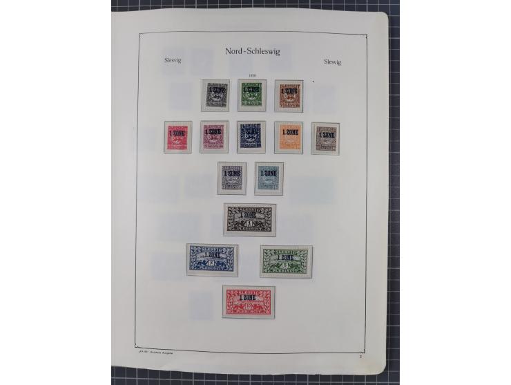 1872/1946, ungebrauchte/postfrische und gestempelte Sammlung ab Deutsches Reich mit besseren, ab 1933 viele postfrische Ausga