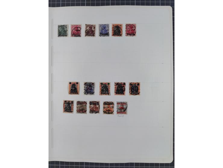 1872/1946, ungebrauchte/postfrische und gestempelte Sammlung ab Deutsches Reich mit besseren, ab 1933 viele postfrische Ausga