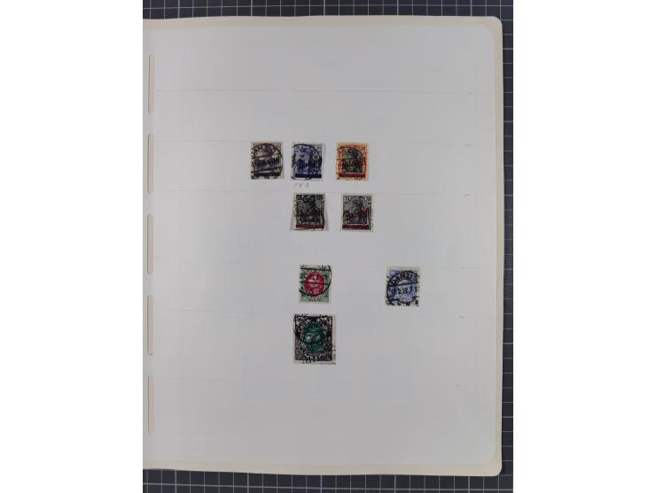 1872/1946, ungebrauchte/postfrische und gestempelte Sammlung ab Deutsches Reich mit besseren, ab 1933 viele postfrische Ausga