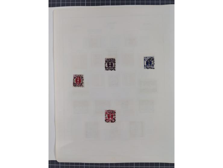 1872/1946, ungebrauchte/postfrische und gestempelte Sammlung ab Deutsches Reich mit besseren, ab 1933 viele postfrische Ausga