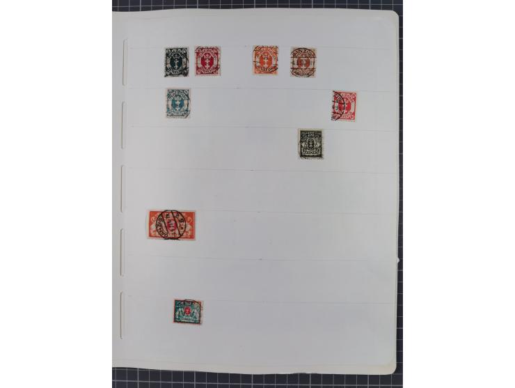 1872/1946, ungebrauchte/postfrische und gestempelte Sammlung ab Deutsches Reich mit besseren, ab 1933 viele postfrische Ausga