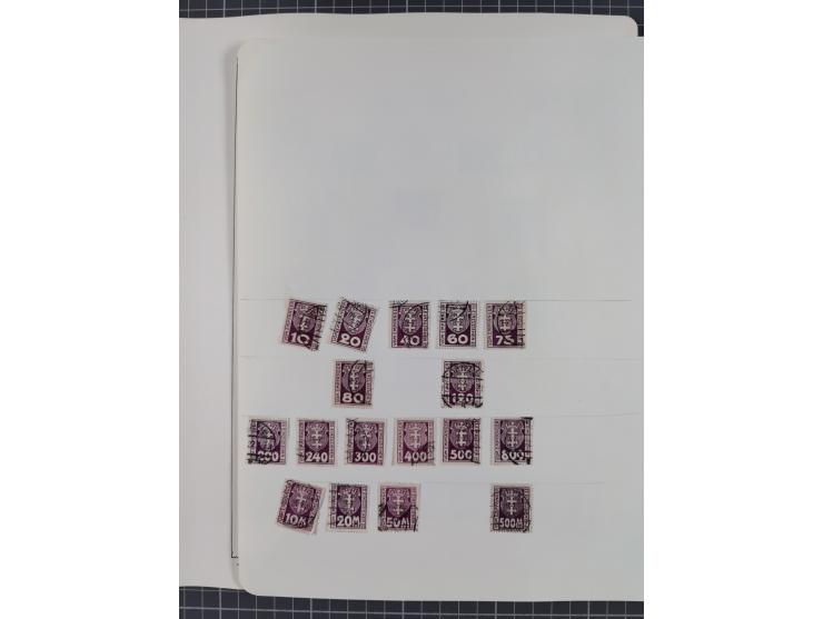 1872/1946, ungebrauchte/postfrische und gestempelte Sammlung ab Deutsches Reich mit besseren, ab 1933 viele postfrische Ausga