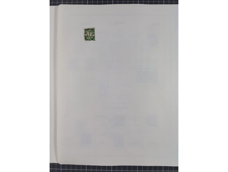 1872/1946, ungebrauchte/postfrische und gestempelte Sammlung ab Deutsches Reich mit besseren, ab 1933 viele postfrische Ausga