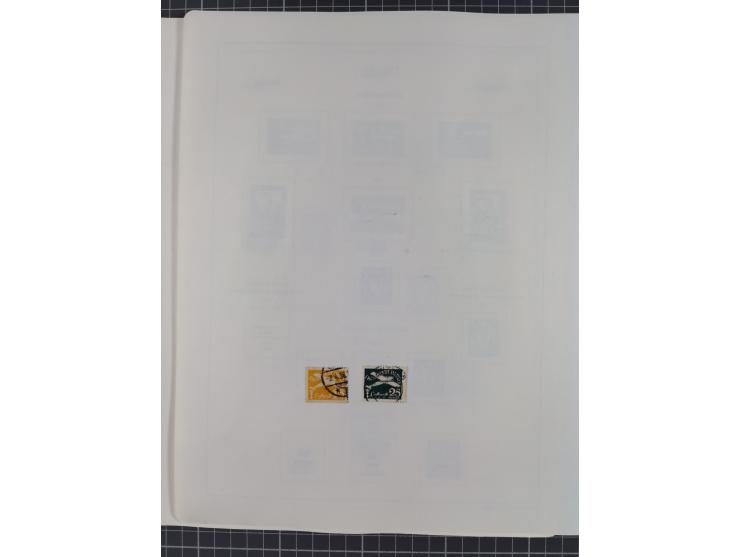 1872/1946, ungebrauchte/postfrische und gestempelte Sammlung ab Deutsches Reich mit besseren, ab 1933 viele postfrische Ausga