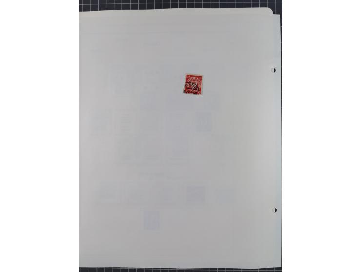 1872/1946, ungebrauchte/postfrische und gestempelte Sammlung ab Deutsches Reich mit besseren, ab 1933 viele postfrische Ausga